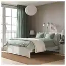 Bild 4 von SONGESAND Bettgestell, weiß/Leirsund, 140x200 cm