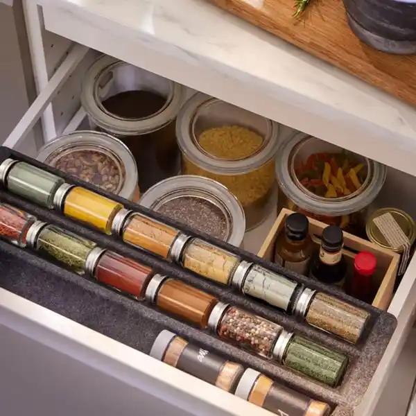 Bild 4 von IKEA 365+ Behälter, rund/Glas, 1.7 l