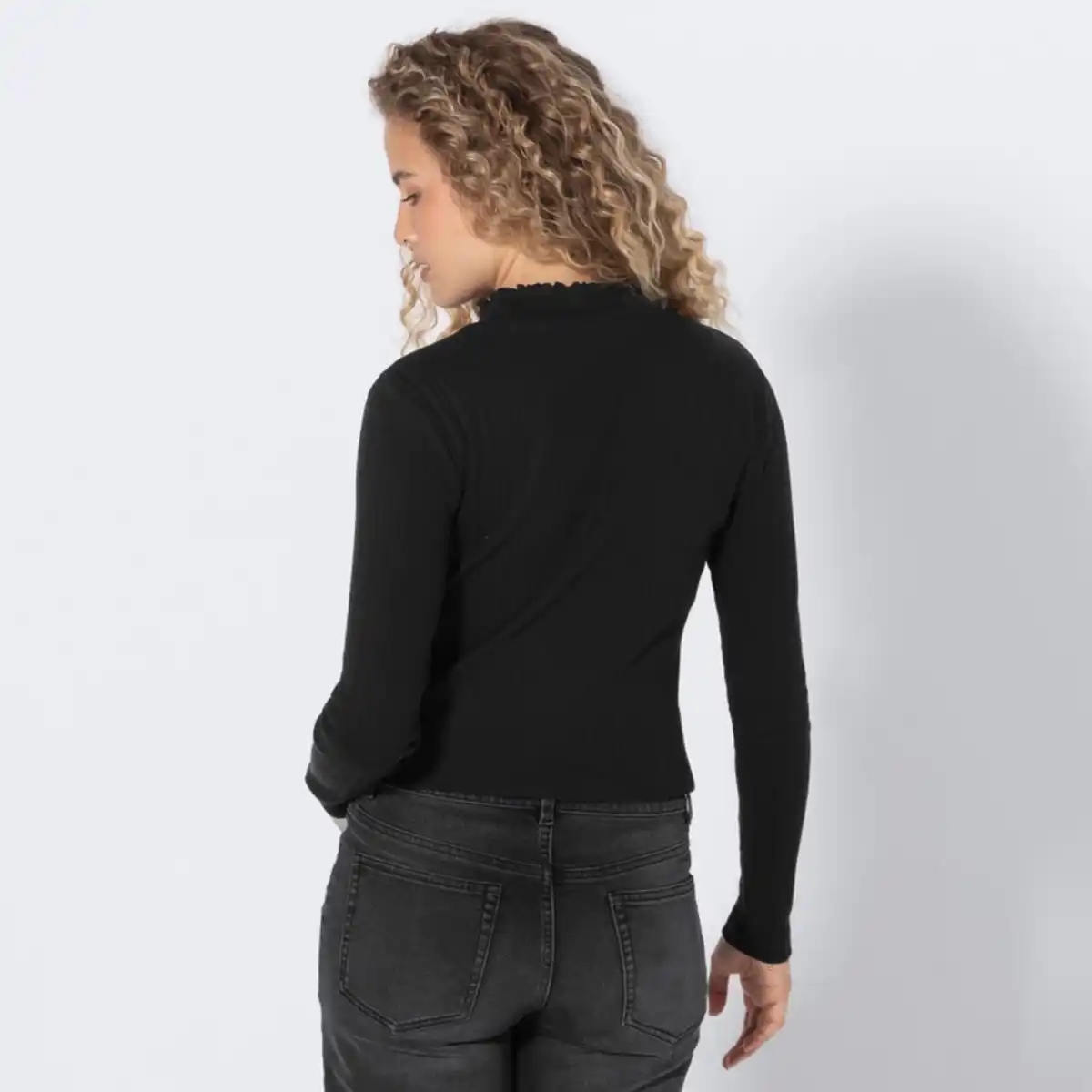 Bild 4 von Damen-Langarmshirt mit Stehkragen