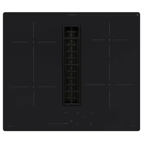 Bild 1 von FÖRDELAKTIG Induktionskochfeld mit Dunstabzug, IKEA 500 schwarz, 60 cm