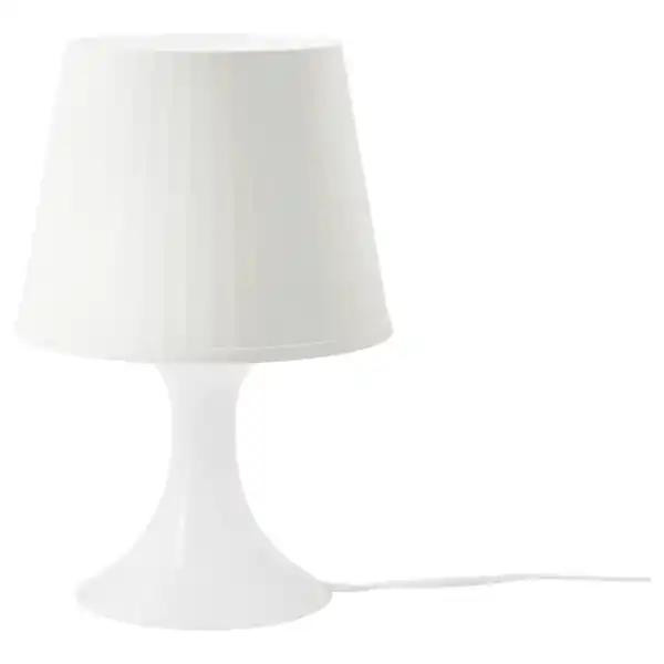 Bild 1 von LAMPAN Tischleuchte, weiß, 29 cm