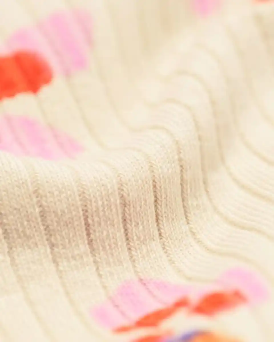 Bild 3 von Kindershirt, gerippt, Blumen ecru