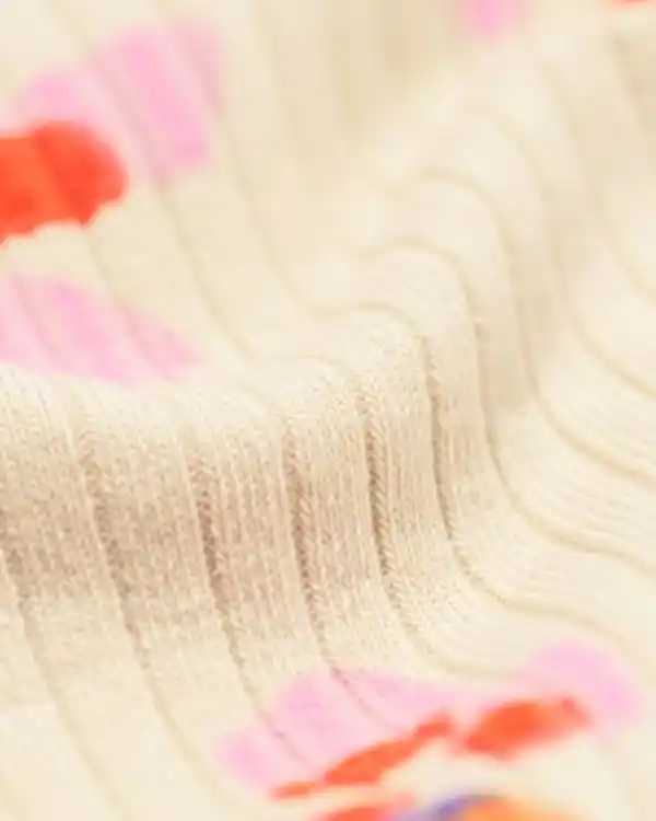 Bild 3 von Kindershirt, gerippt, Blumen ecru