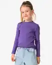 Bild 1 von Kindershirt, gerippt dunkellila