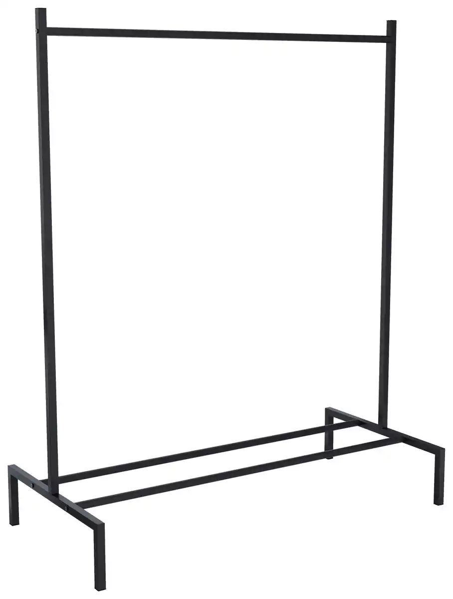 Bild 1 von Kleiderständer Labol S ca. 103x132x52 cm Schwarz, Schwarz