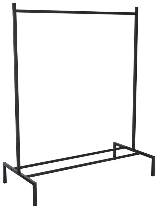 Bild 1 von Kleiderständer Labol S ca. 103x132x52 cm Schwarz, Schwarz