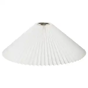 KUDDLAVA Hängeleuchtenschirm, plissiert weiß, 59 cm