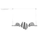 Bild 1 von BACKSTÖRN LED-Hängeleuchte, dimmbar/mattiert Aluminium, 108 cm