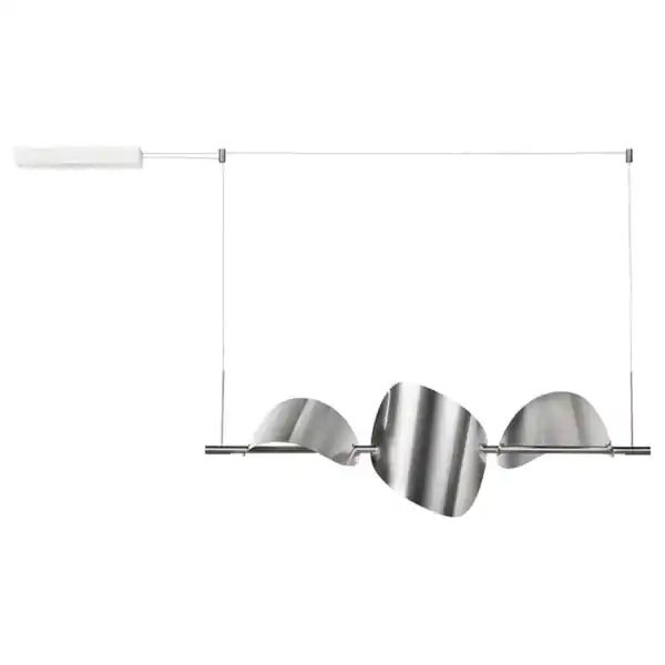 Bild 1 von BACKSTÖRN LED-Hängeleuchte, dimmbar/mattiert Aluminium, 108 cm