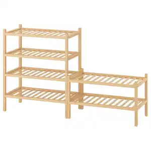 VASSKÄR Flur-Set, 3-tlg., Bambus