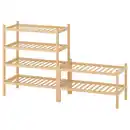 Bild 1 von VASSKÄR Flur-Set, 3-tlg., Bambus