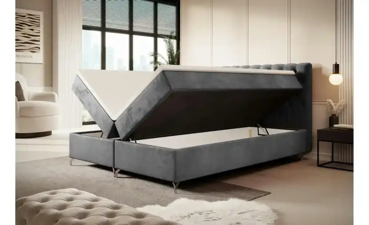 Bild 3 von Boxbett mit Stauraum Chester