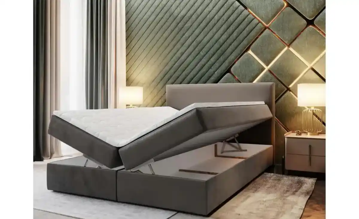 Bild 4 von MASSENO Boxbett mit Bettkasten Lente