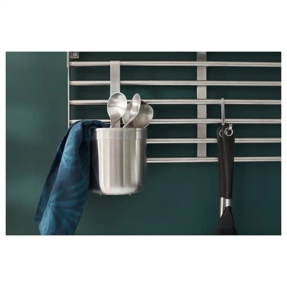 Bild 2 von KUNGSFORS Behälter, Edelstahl, 12.0x26.5 cm