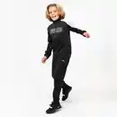 Bild 1 von PUMA Trainingsanzug Kinder Polyester - schwarz/weiß