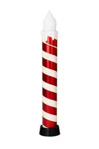 LED Zuckerstangenkerze H 100cm