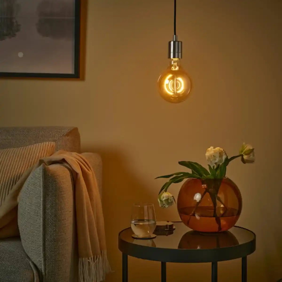 Bild 3 von MOLNART LED-Leuchtmittel E27 150 lm, rund Klarglas braun, 125 mm