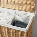 Bild 3 von NATTGIBBA Wäschekorb, Weide/Handarbeit, 100 l