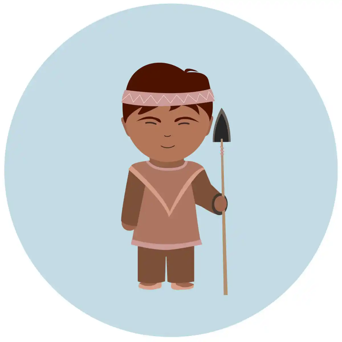 Bild 1 von Xxxl Babywanddeko Winnie der Indianer, Braun, Metall, 3 cm, Babymöbel, Kinderzimmer-Deko, Babyzimmer Wanddeko