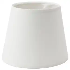 SKOTTORP Leuchtenschirm, weiß, 19 cm