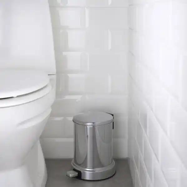 Bild 2 von BROFJÄRDEN Abfalleimer, Chromeffekt, 4 l