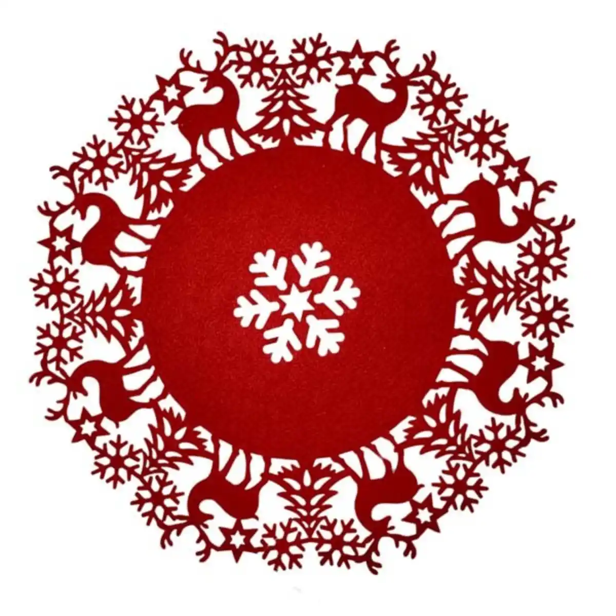 Bild 1 von Filzmatte Rentier