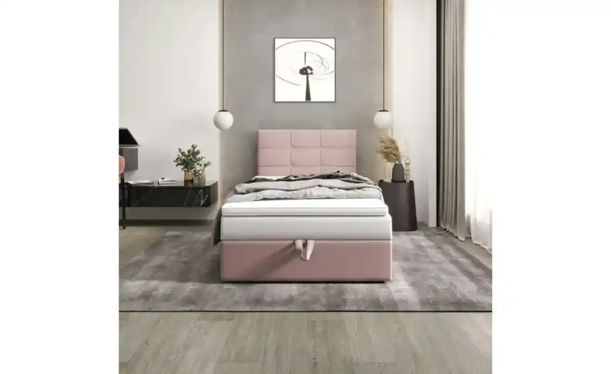 Bild 3 von Boxbett mit Stauraum, Matratze H3 und Topper Duo 2