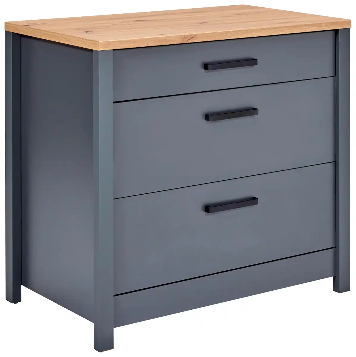 Bild 1 von Küchenunterschrank Venet, Anthrazit/Artisan Eiche, Anthrazit, Eiche Artisan