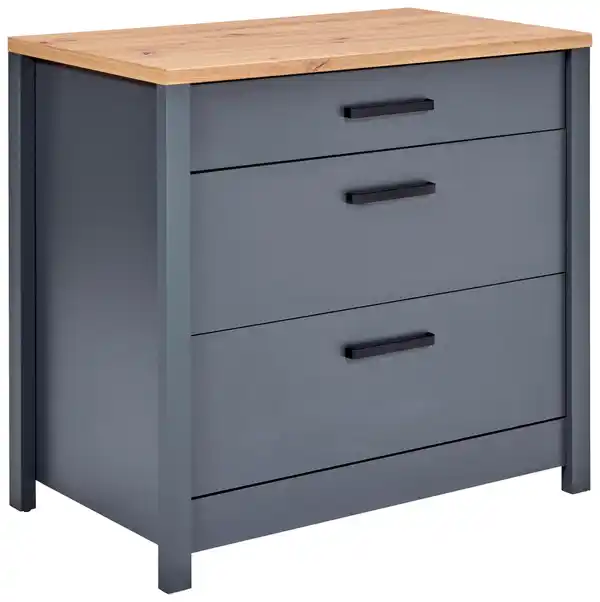 Bild 1 von Küchenunterschrank Venet, Anthrazit/Artisan Eiche, Anthrazit, Eiche Artisan