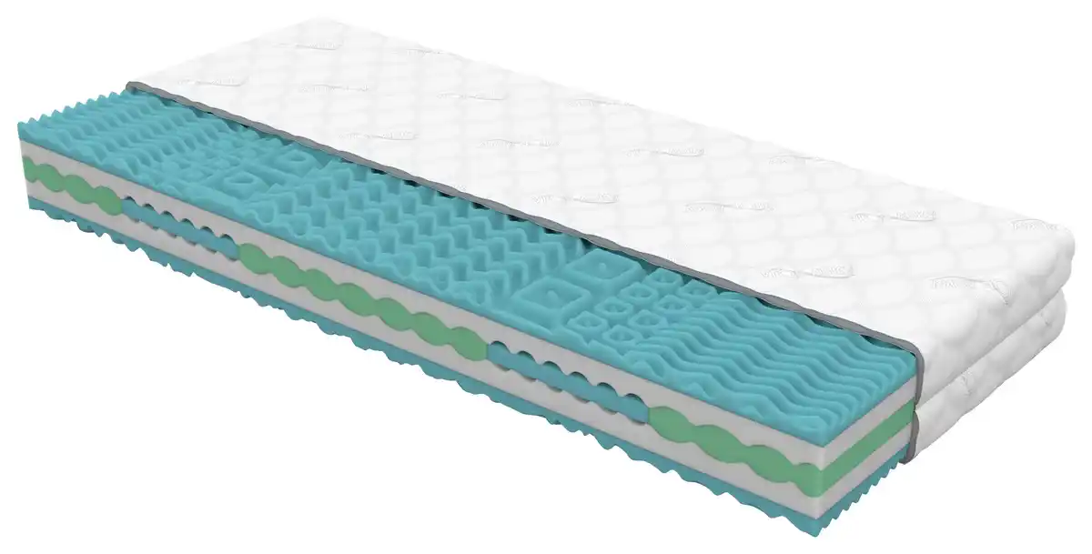 Bild 1 von Komfortschaummatratze Flora H2 ca. 100x200cm, Weiß