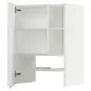 Bild 1 von METOD Wandschrank f Dunstabzug/Boden/Tür, weiß/Voxtorp matt weiß, 60x80 cm
