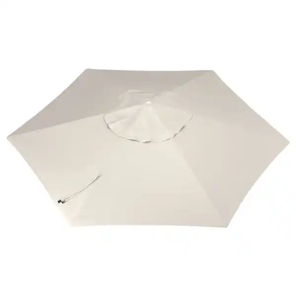 Bild 1 von LINDÖJA Stoffüberzug Sonnenschirm, helles Graubeige, 300 cm
