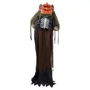 Kürbis Doppelkopf Figur