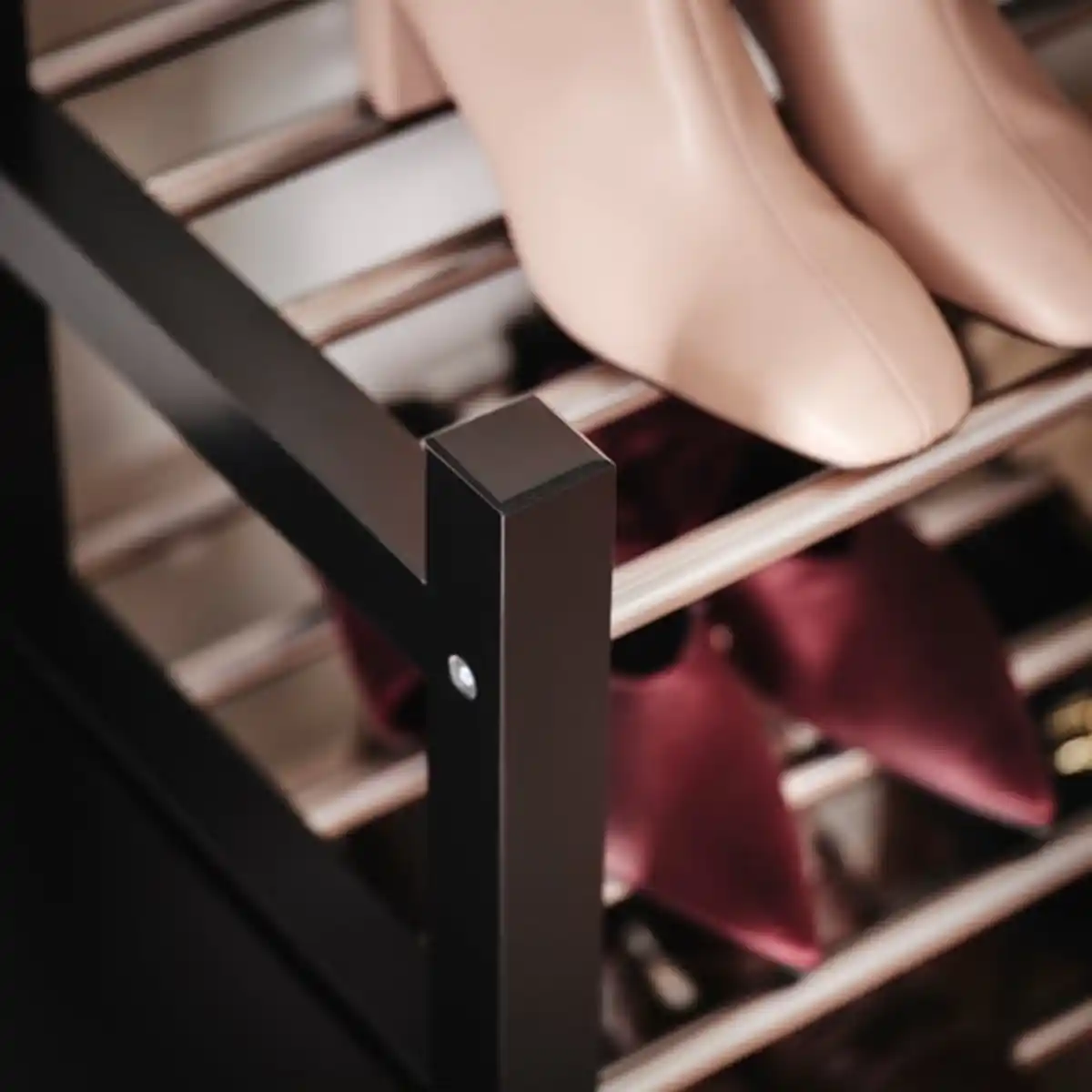 Bild 4 von TJUSIG Schuhaufbewahrung, schwarz, 79x32x37 cm