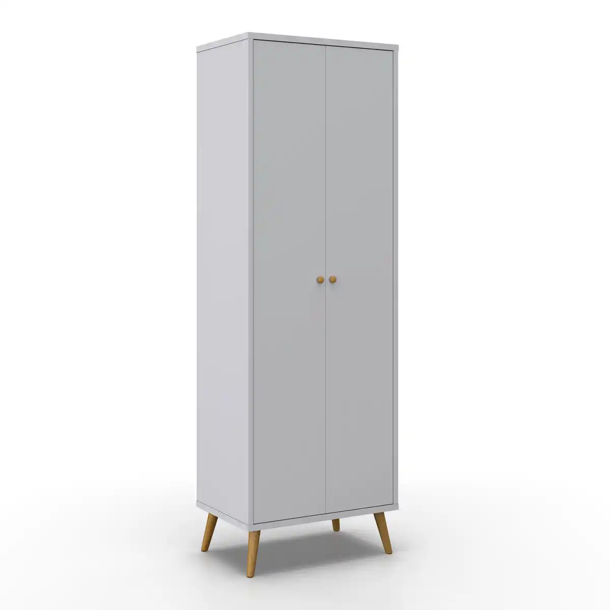 Bild 1 von Drehtürenschrank Ludo Weiß ca. 60x180x40 cm, Weiß