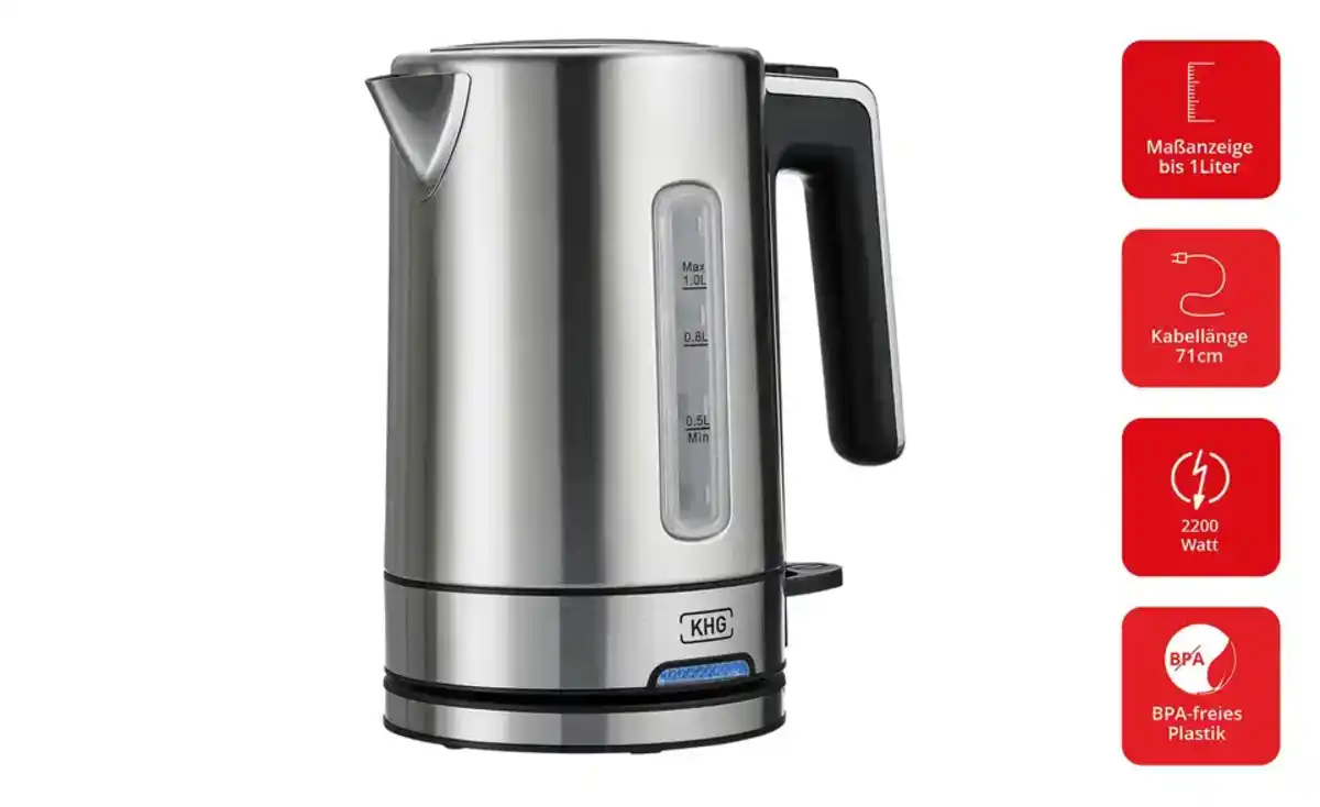 Bild 1 von KHG Wasserkocher WK-105 ES