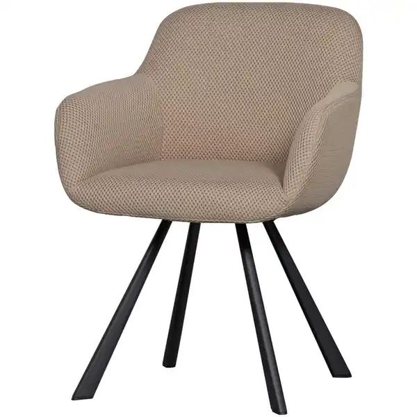 Bild 1 von Livetastic Armlehnstuhl Juno, Natur, Textil, konisch, 58x79x58 cm, Stühle