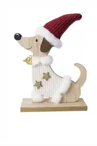 Weihnachtsdackel mit Glocke