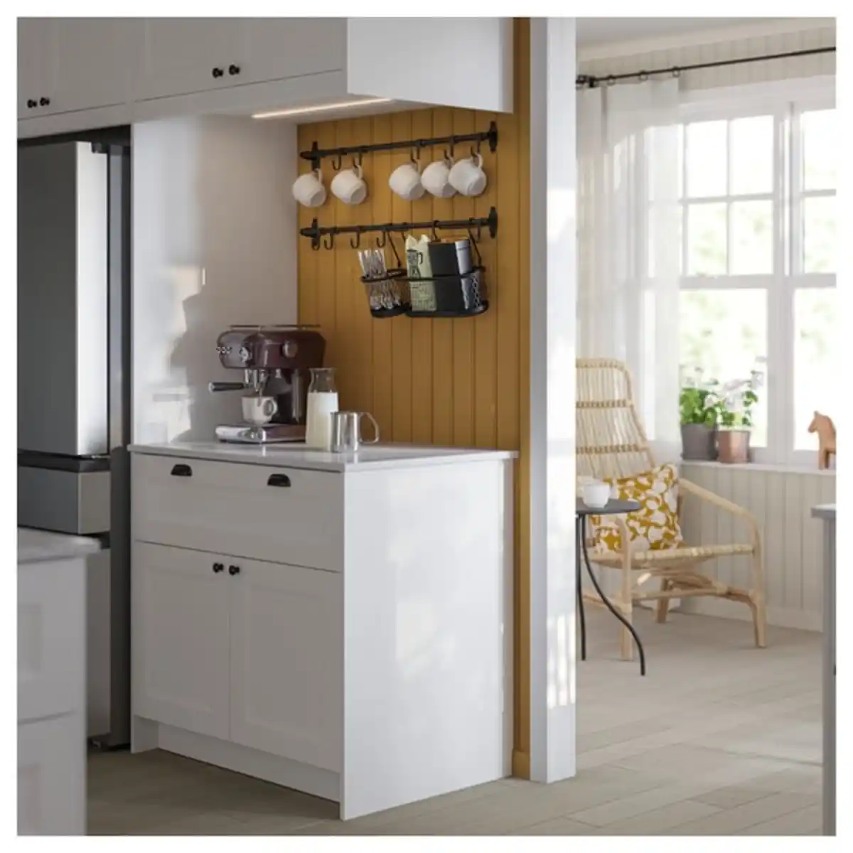 Bild 4 von HULTARP Behälter, schwarz/Netz, 31x16 cm