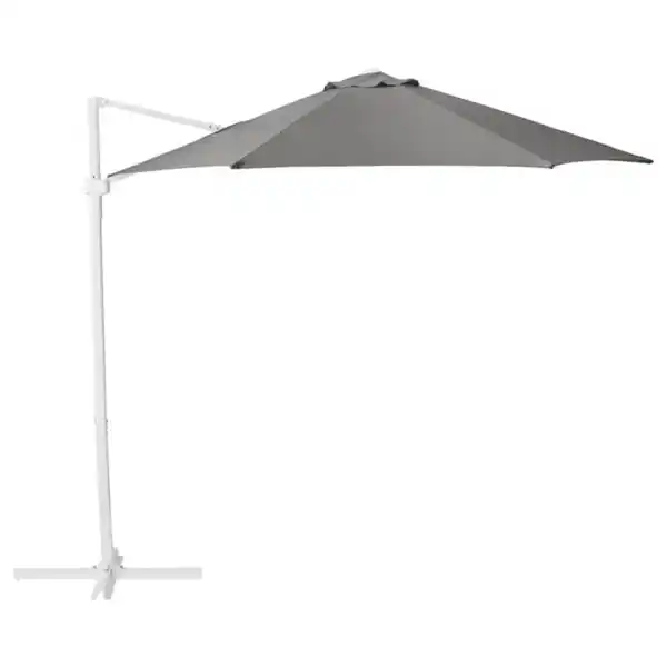 Bild 1 von HÖGÖN Hängesonnenschirm, grau, 270 cm