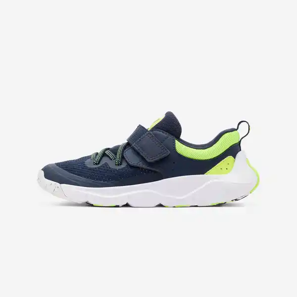 Bild 1 von DECATHLON Sportschuhe Kinder Klettverschluss elast. Schnürung - Playful Fast marineblau
