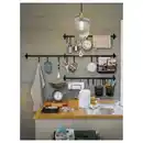 Bild 2 von HULTARP Behälter, schwarz/Netz, 31x16 cm