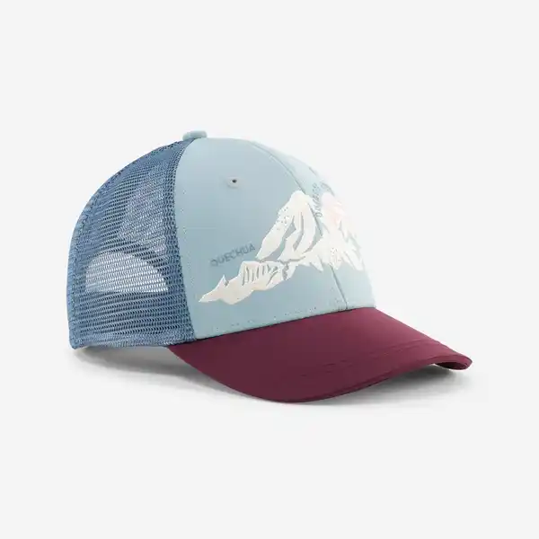 Bild 1 von QUECHUA Schirmmütze MH100 Trucker Kinder blau/bordeauxrot
