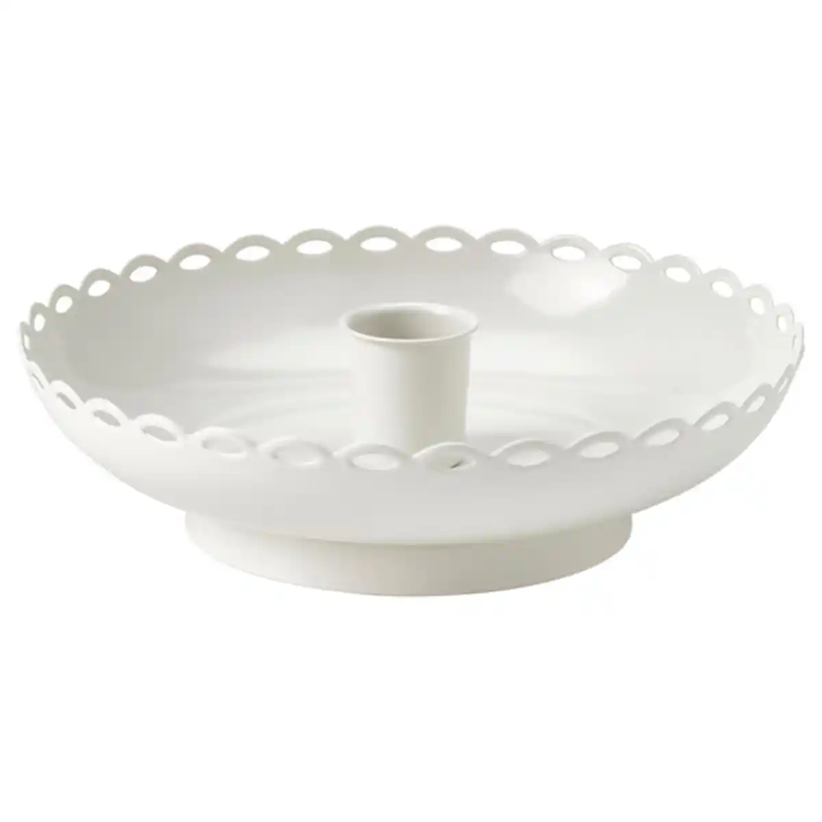 Bild 1 von TURTURDUVA Kerzenständer, elfenbeinweiß, 4 cm