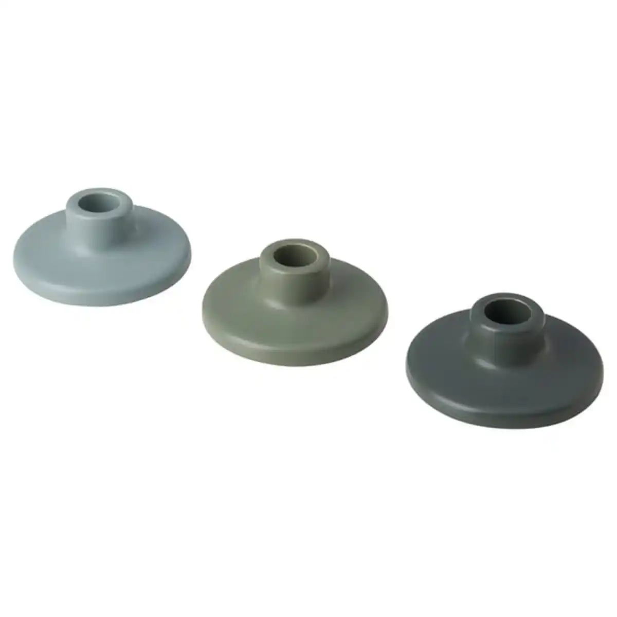 Bild 1 von TILLFÄLLE Kerzenständer/-halter, 3er-Set, bunt, 10 cm