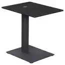 Bild 1 von Dieter Knoll Beistelltisch, Anthrazit, Schwarz, Metall, Glas, Keramik, rechteckig, Bodenplatte, eckig, 35x45-65x45 cm, höhenverstellbar, Wohnzimmer, Wohnzimmertische, Beistelltische, Beistelltische