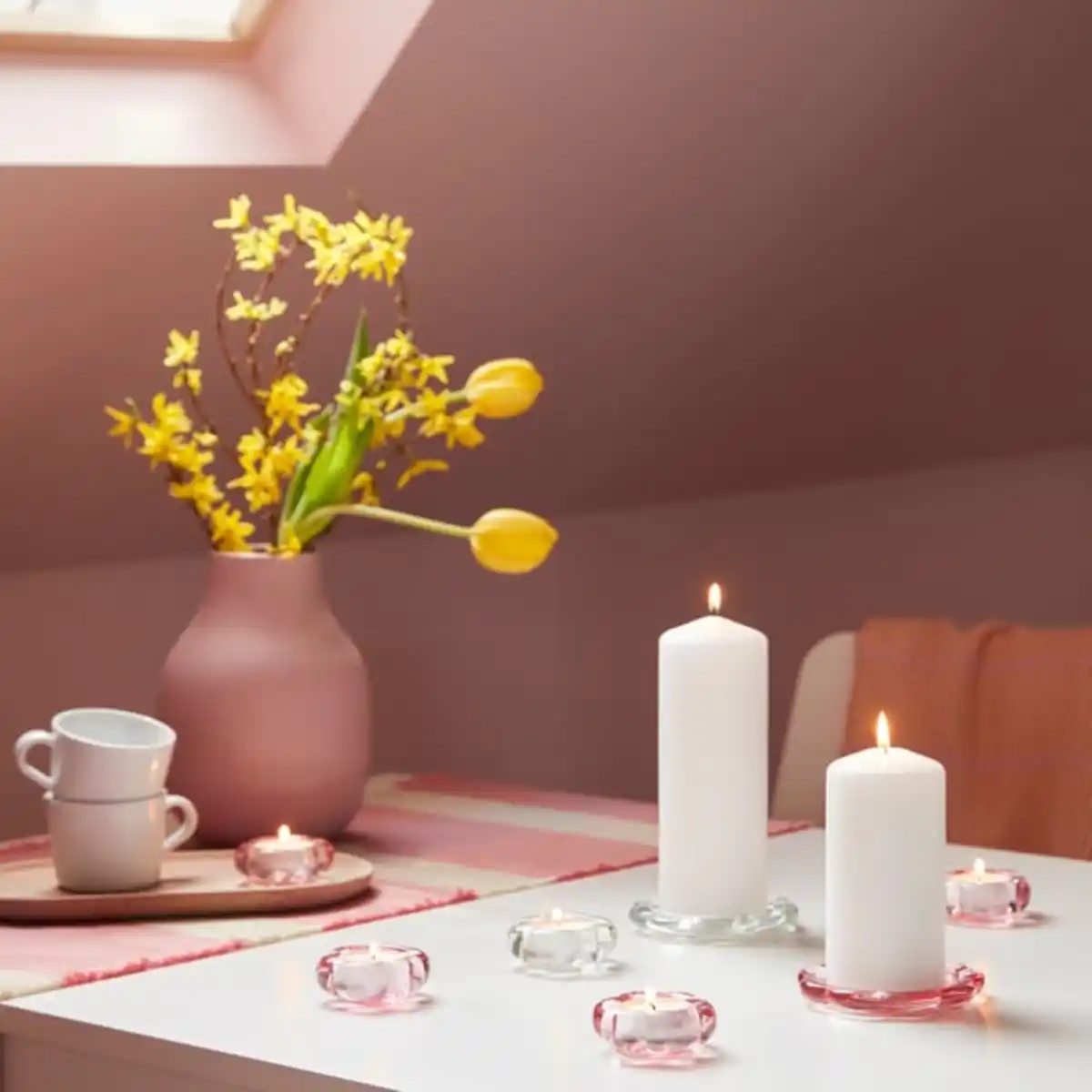 Bild 3 von BLADFÅGEL Kerzen-/Dekoschale, Klarglas, 11 cm