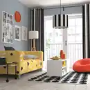 Bild 3 von RINGSTA / HAVSDJUP Hängeleuchte, schwarz/weiß, 42 cm