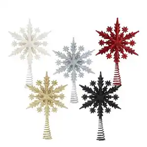 Baumspitze Eiskristall