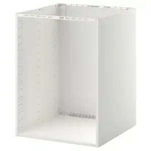 METOD Unterschrank für Einbauofen/Spüle, weiß, 60x60x80 cm